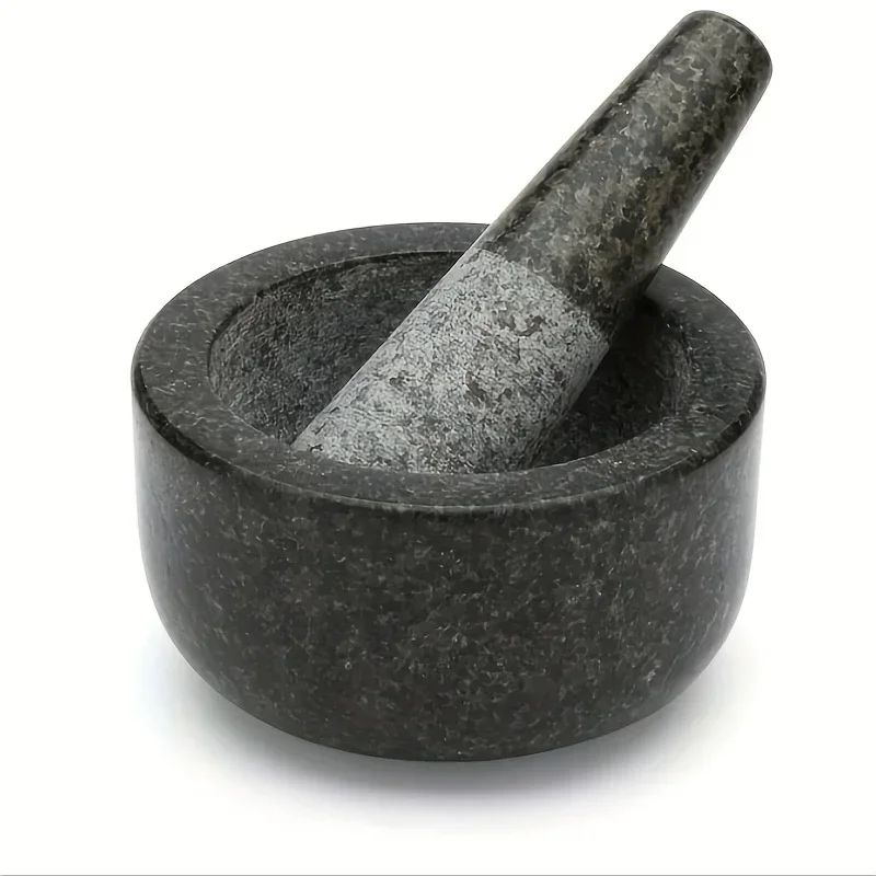 Mortar Pestle Granite - Mortas e pestello in granito lucidato
