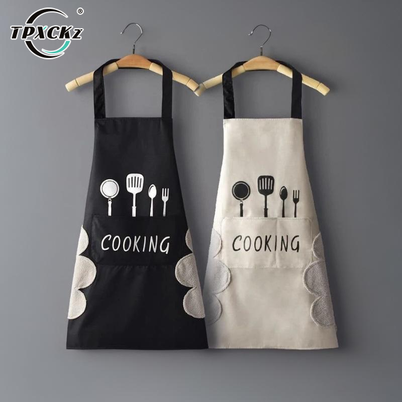 Home Cooking Service - Grembiule da Cucina Impermeabile e Antimacchia