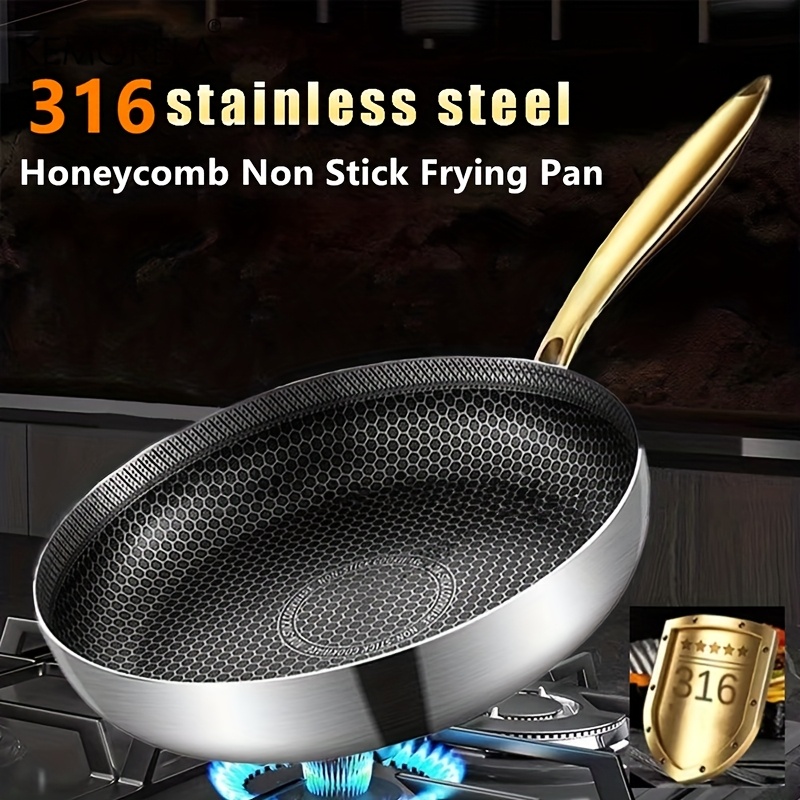 Home Cooking Cookbook - Padella in acciaio inossidabile 316 Wok