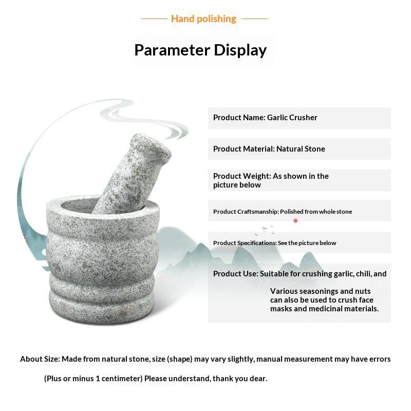 Mortaschio e pestello in grani - Mortar Pestle Granite recensione e prezzo