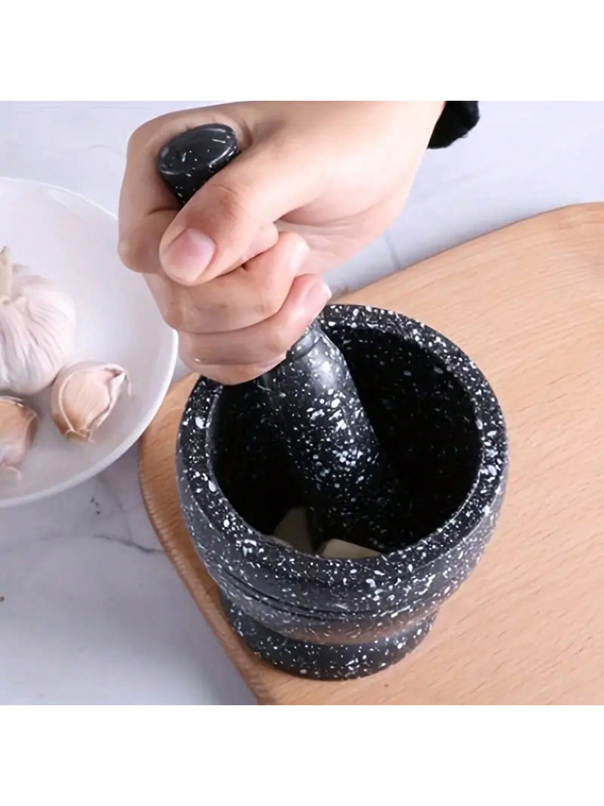 1pc pressa per aglio con textu - Mortar Pestle Granite recensione e prezzo