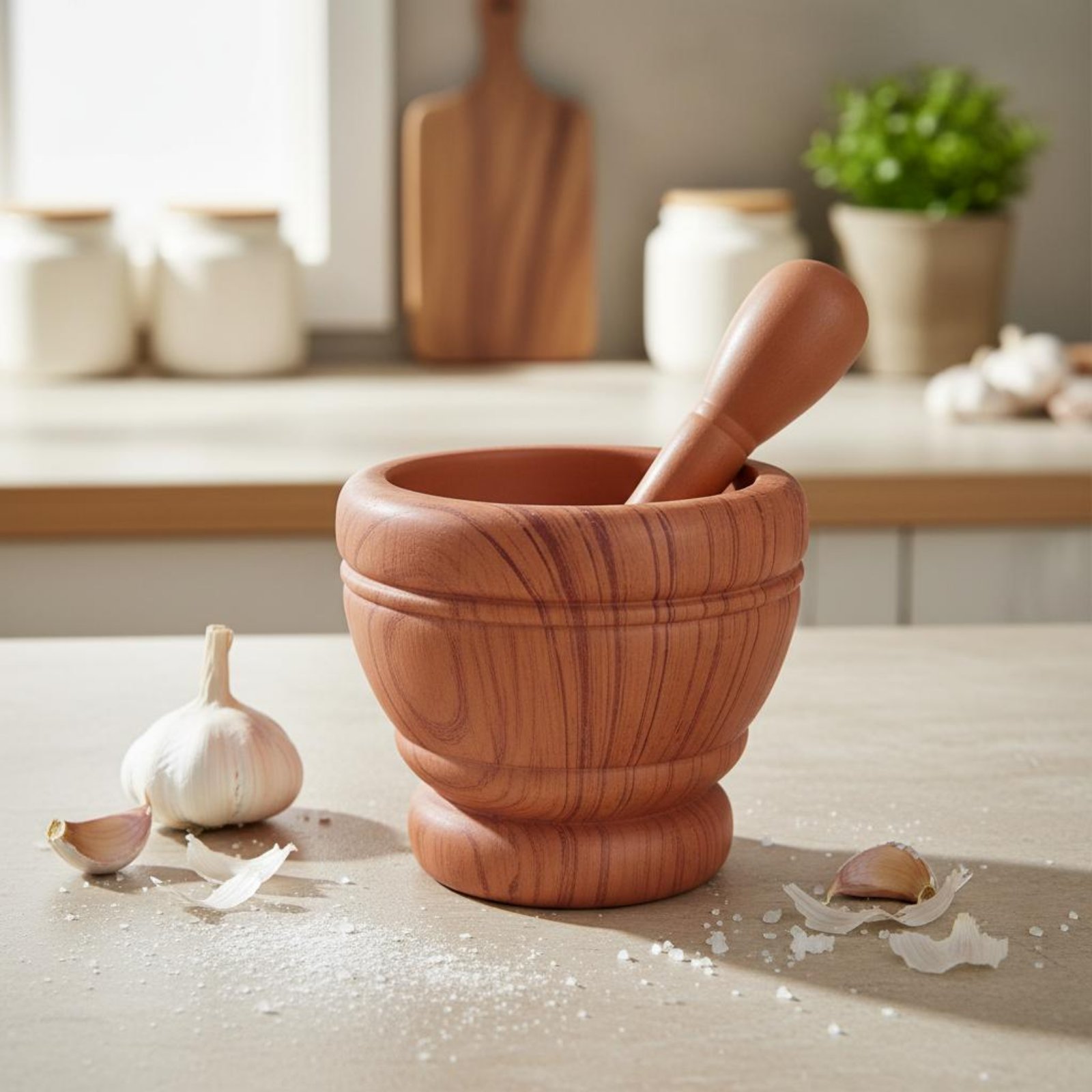 Mortaio e Pestello per Aglio F - Mortar Pestle Granite recensione e prezzo