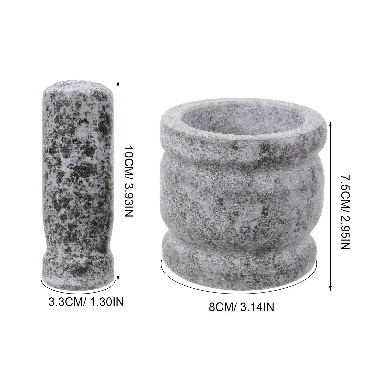 Set di Mortaio e Pestello in G - Mortar Pestle Granite recensione e prezzo